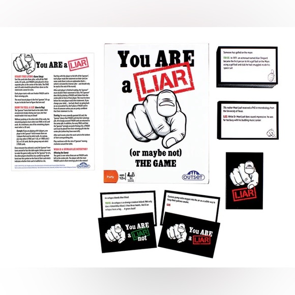 “You Are A Liar…(or maybe not)” The Game new in box unopened - Picture 3 of 3